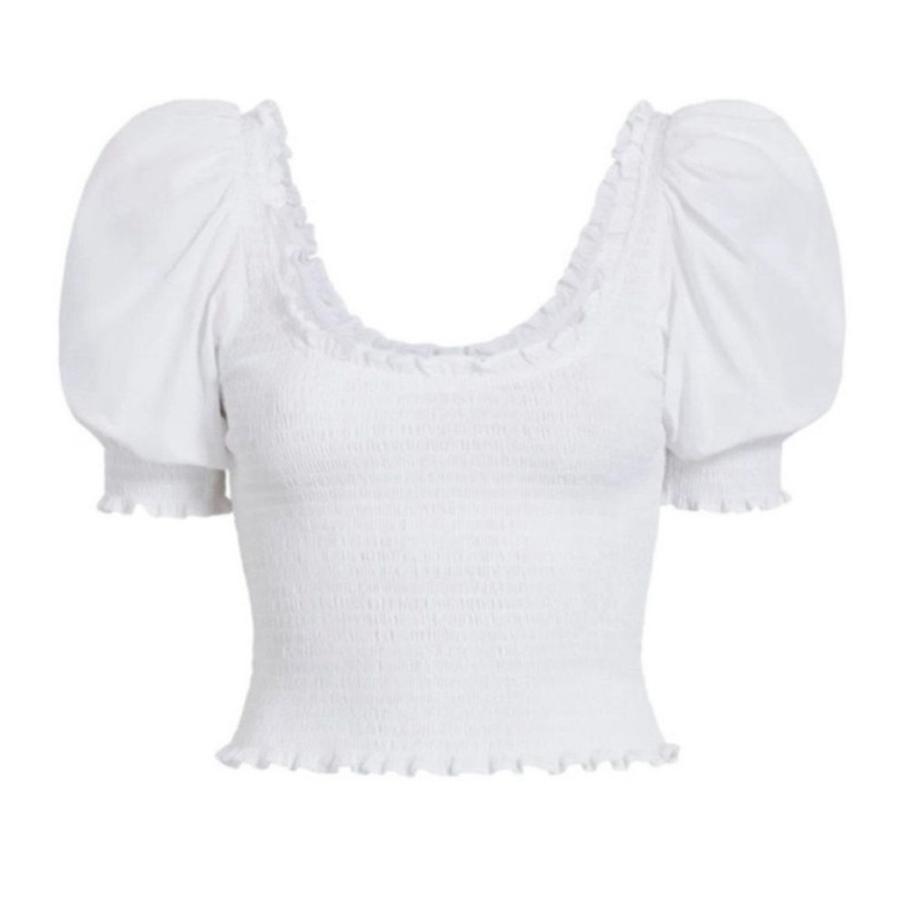 Hill House White Aiko Top